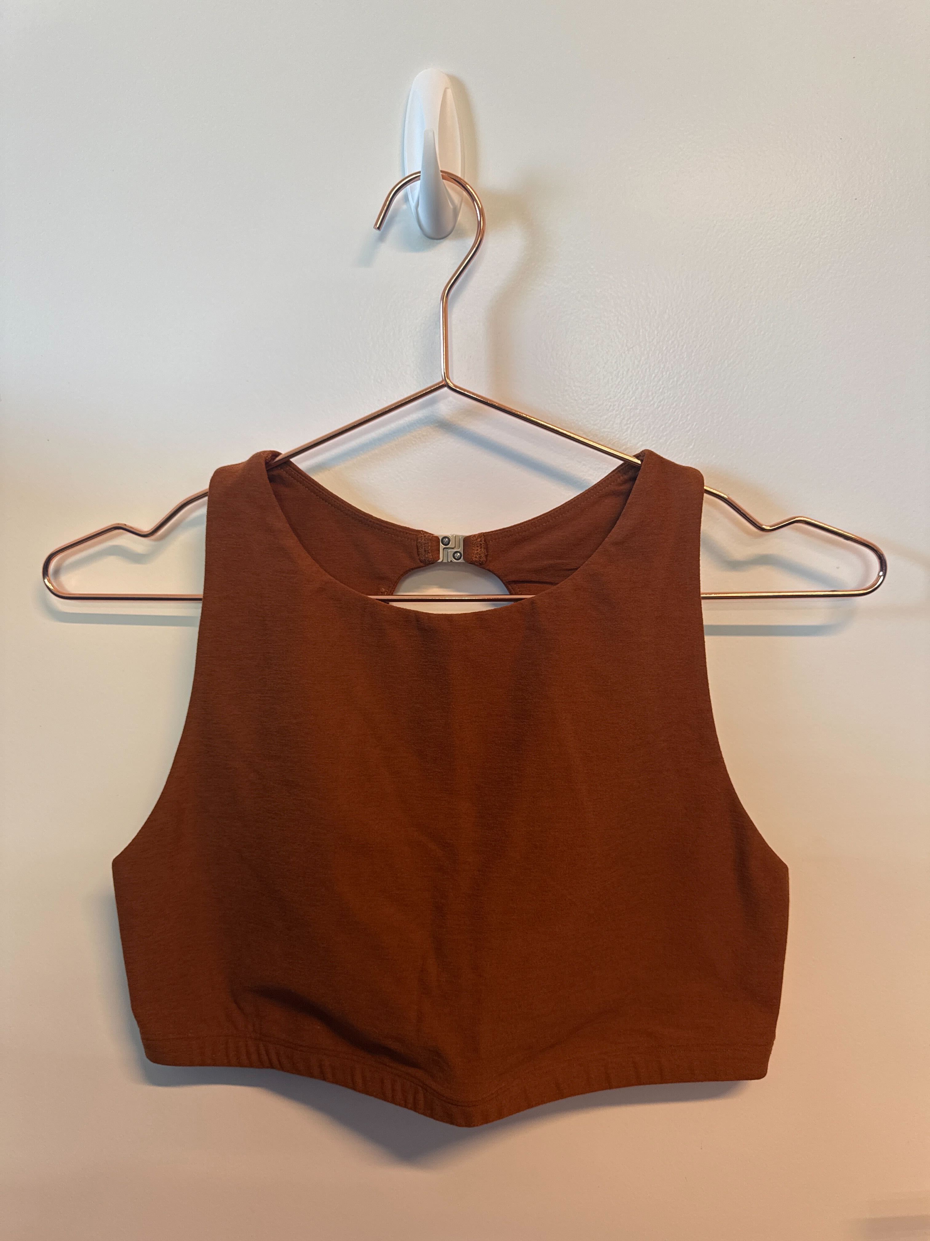 SAMPLE: Dream Bra High Neck | Rust - Medium