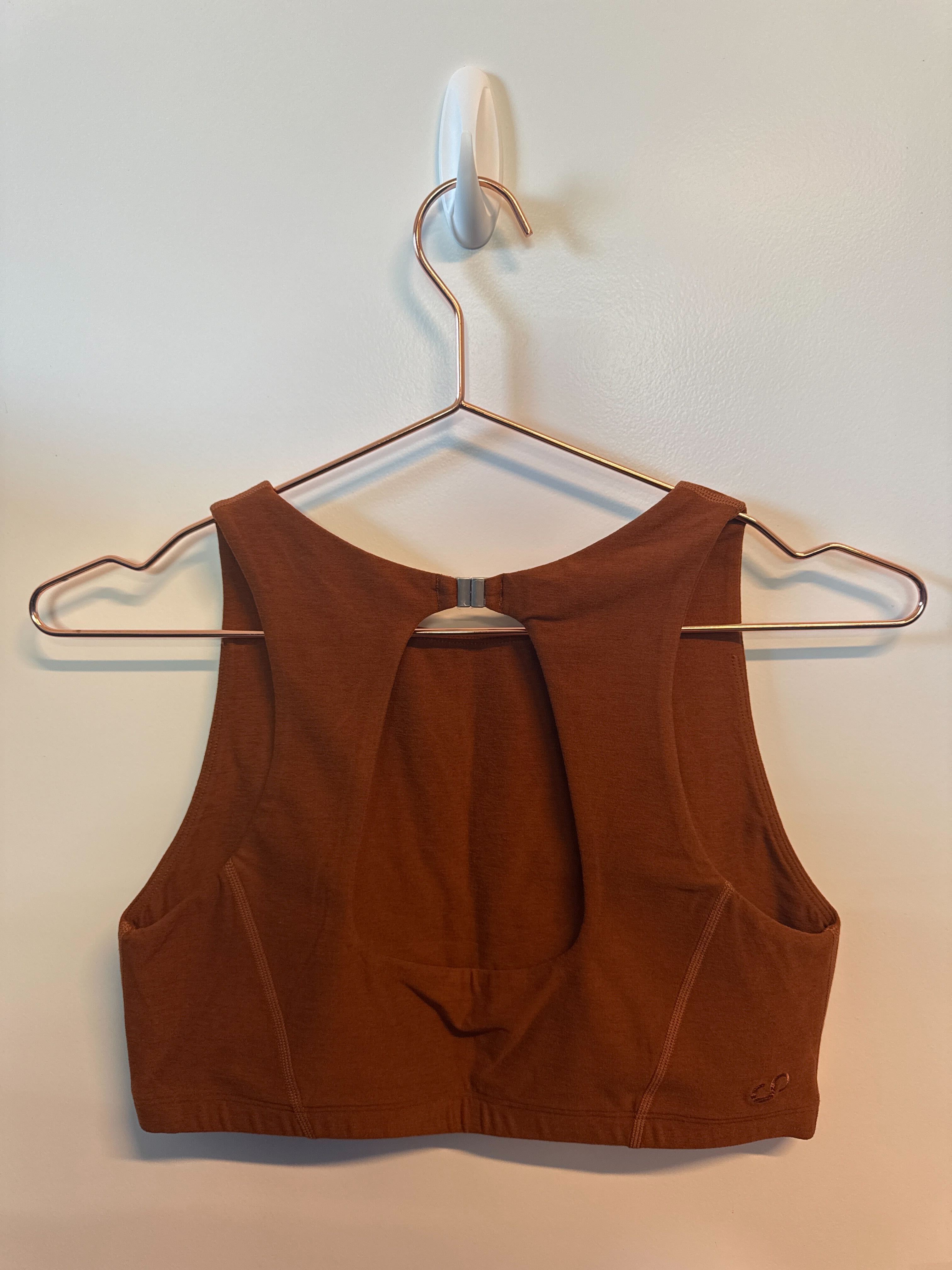 SAMPLE: Dream Bra High Neck | Rust - Medium