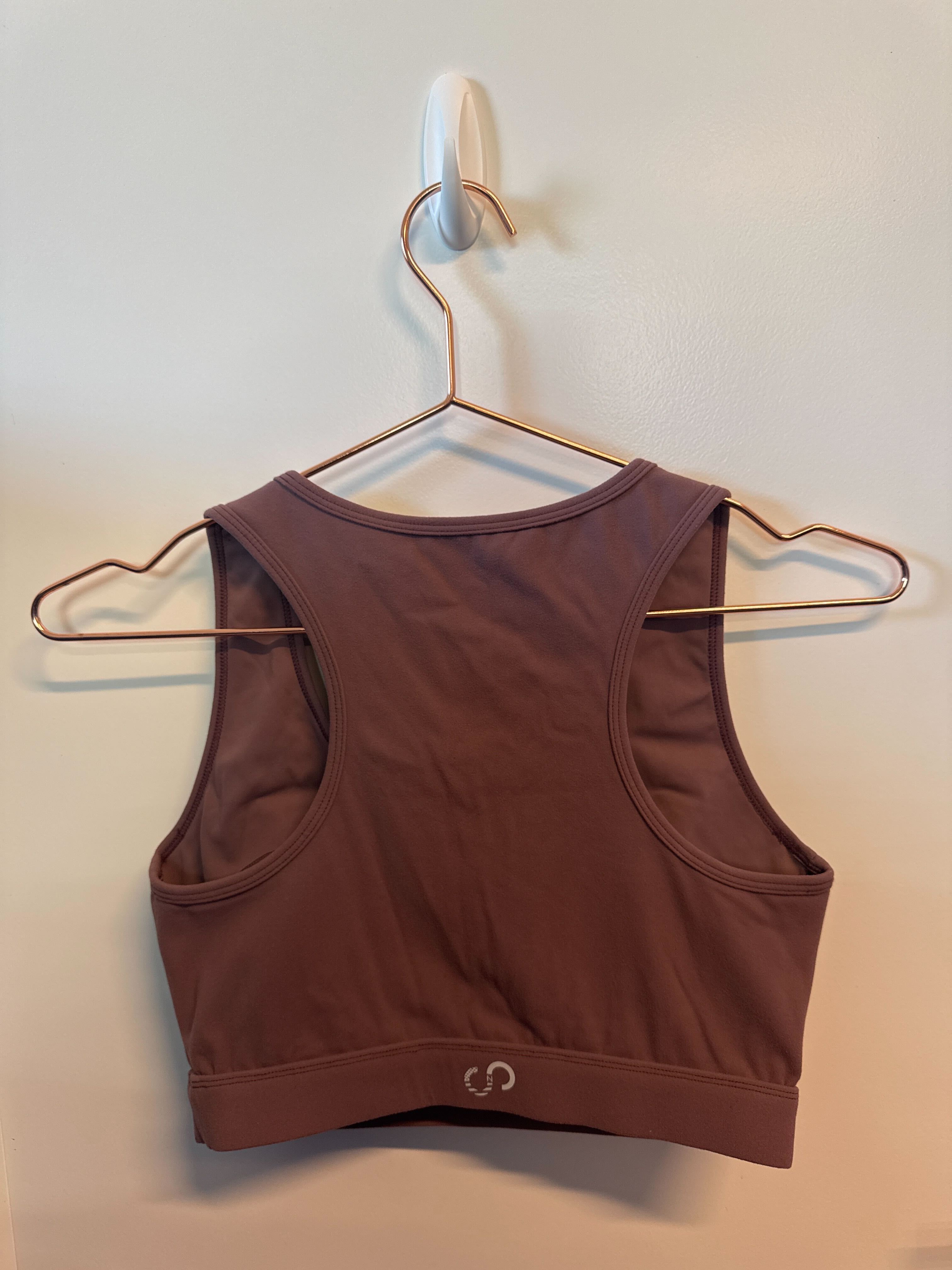 SAMPLE: Maternity Nursing Sports Bra |  Plum - Small