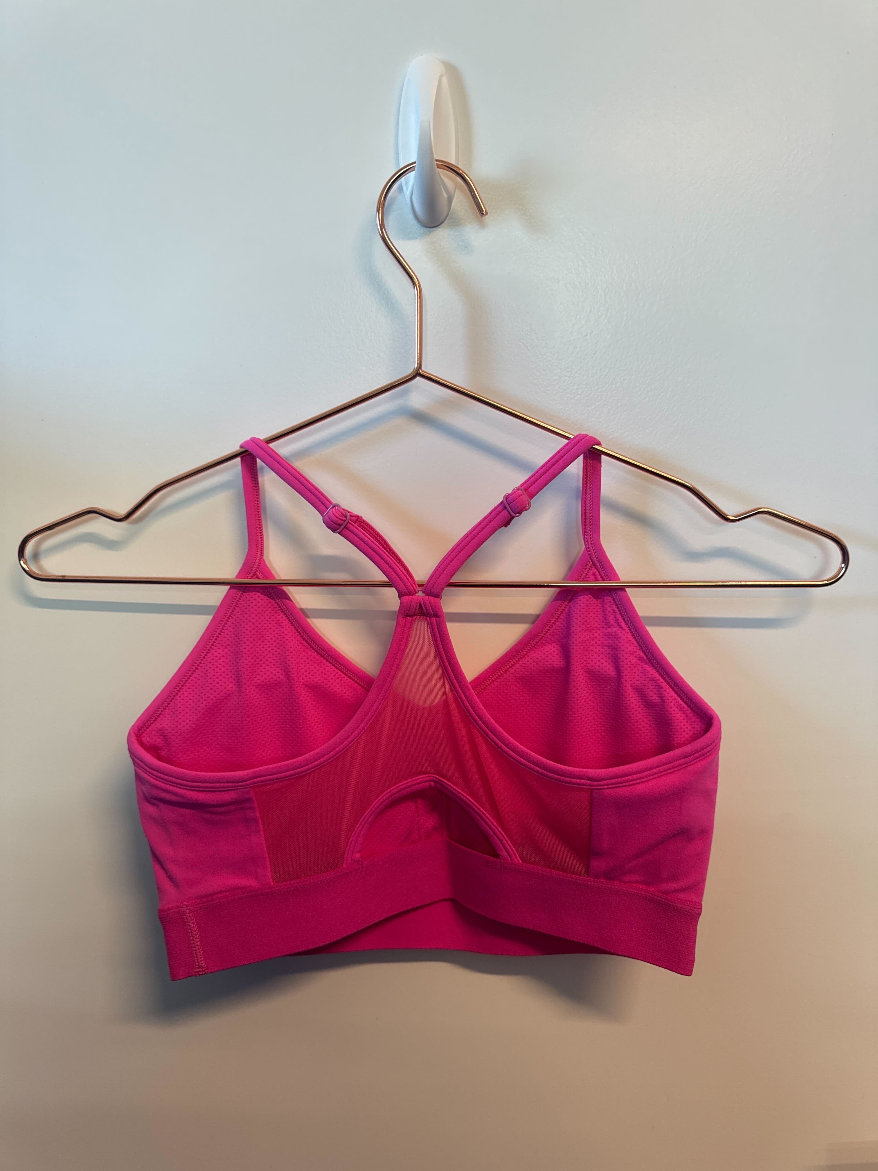 SAMPLE: NKD Mesh Bra | Hot Pink - Small