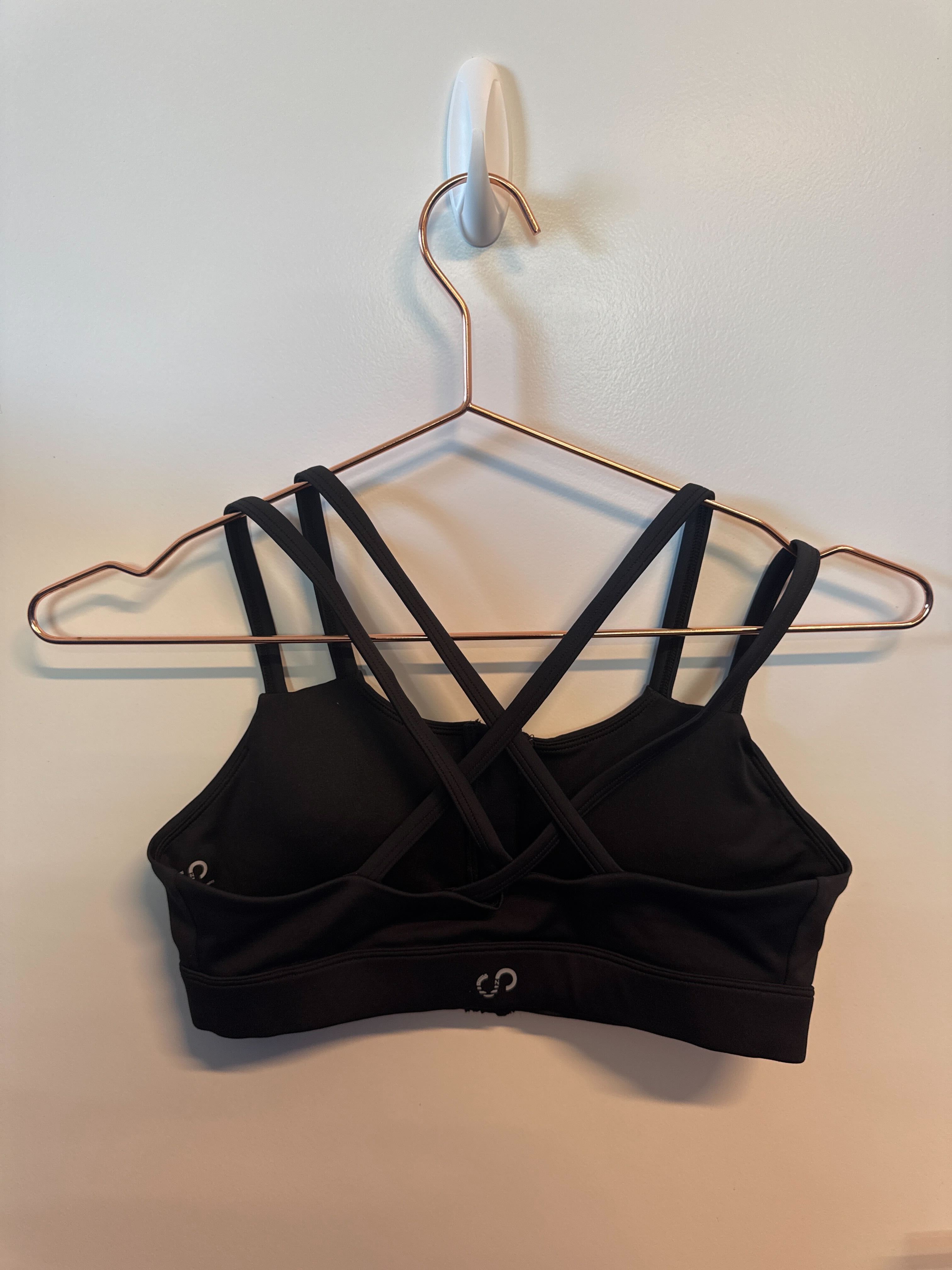 SAMPLE: Zip Up Empowered Bra | Black - Small
