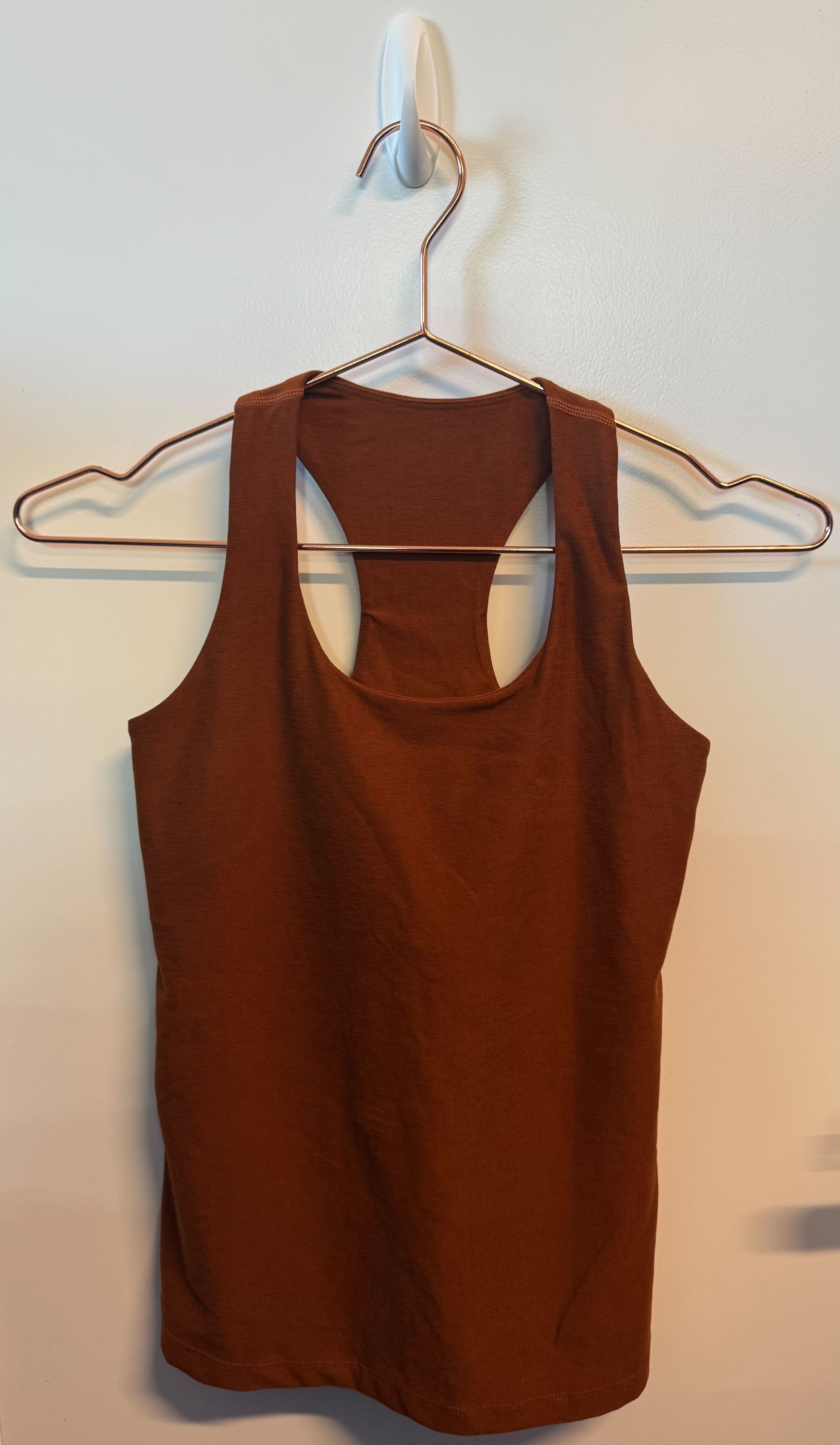 SAMPLE: Dream Racerback Tank | Rust - Small