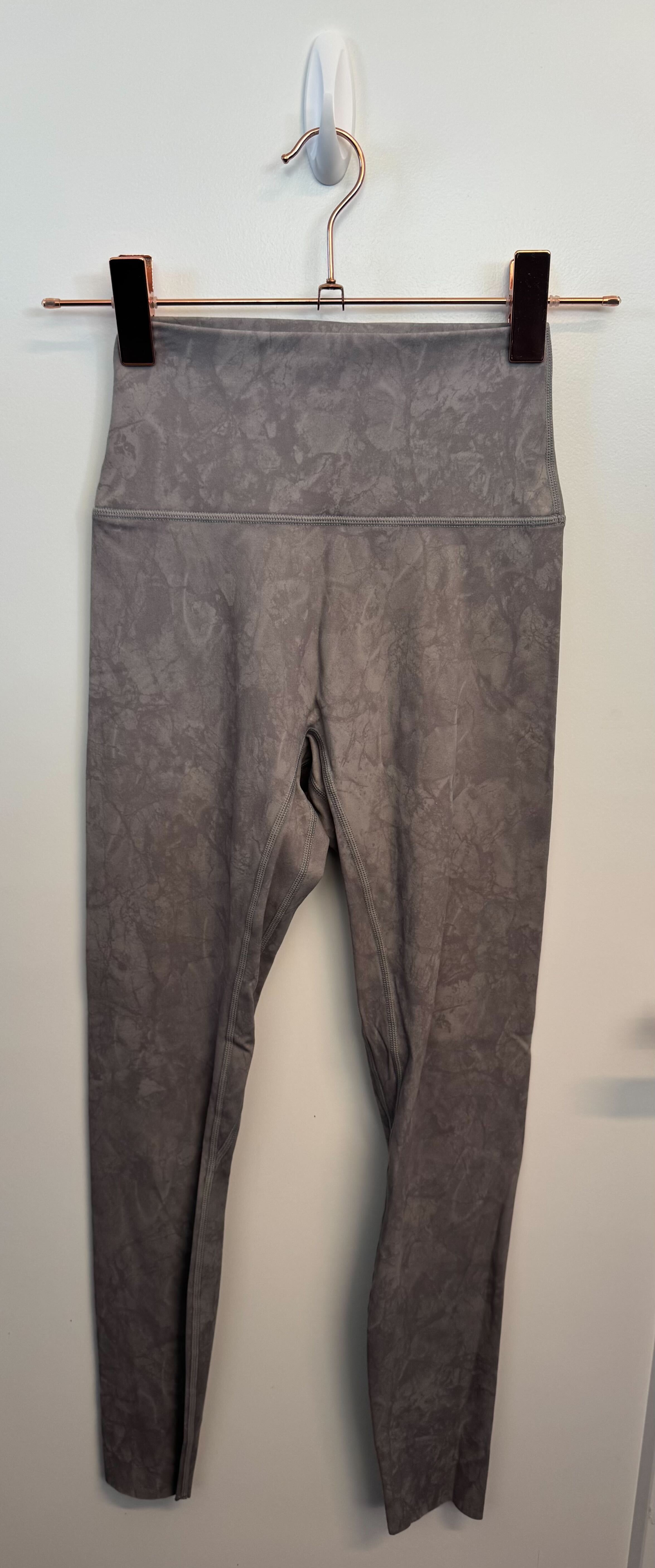 SAMPLE: NKD Leggings | Grey Marble - Small