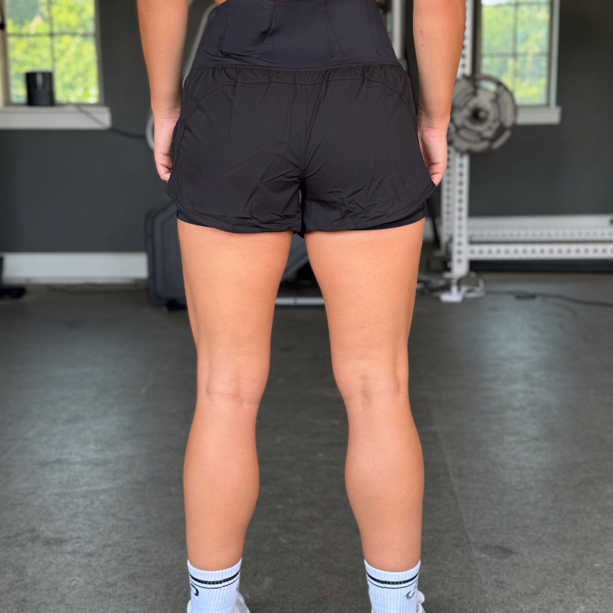 Concealed Carry Running Shorts With Pockets | Black