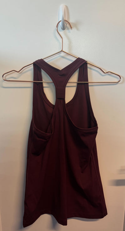 SAMPLE: Racerback Tank | Wine - Small