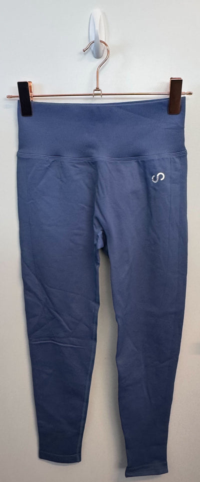 SAMPLE: Seamless Leggings With Scrunch | Blue - Medium