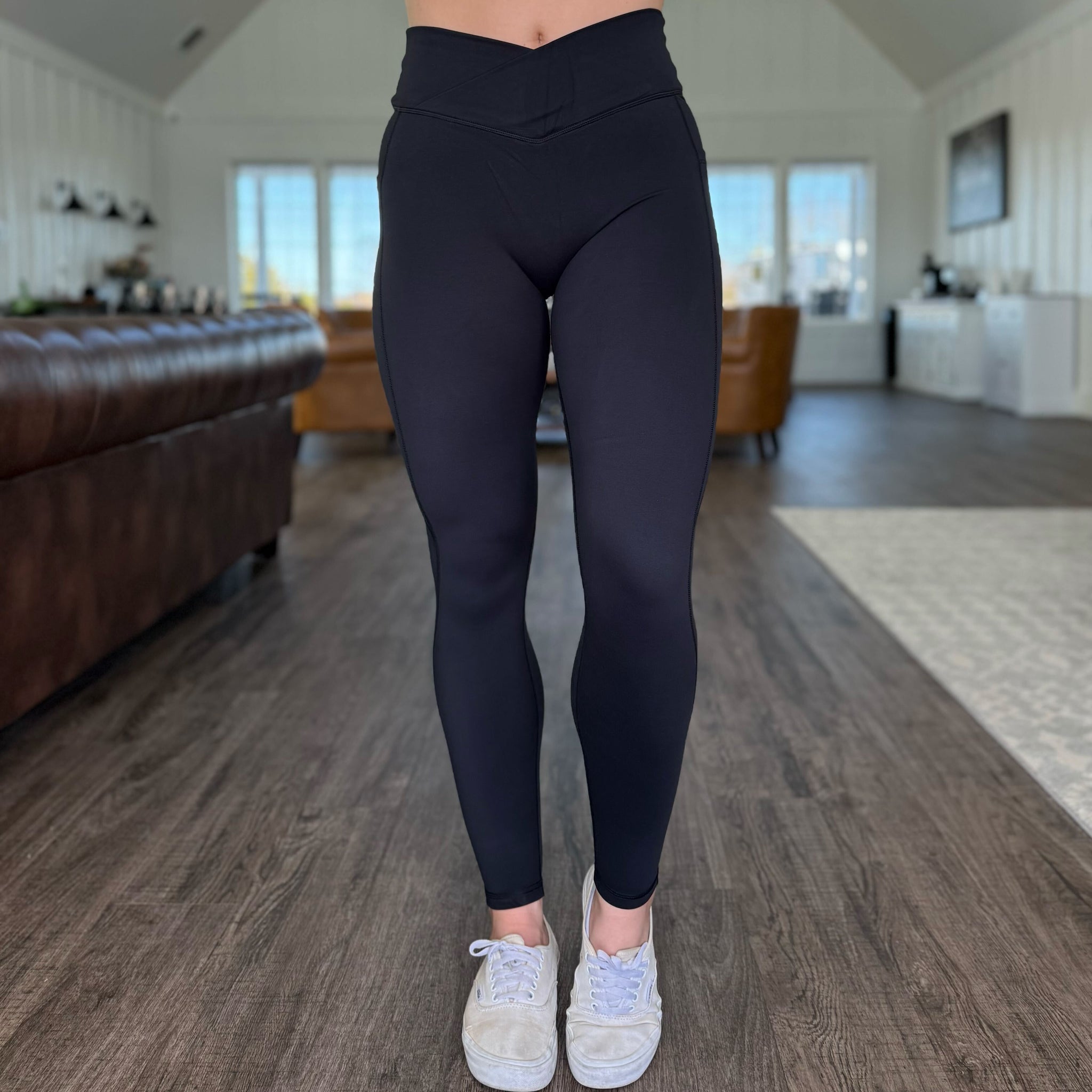 Empowered Double Brushed Leggings | Black