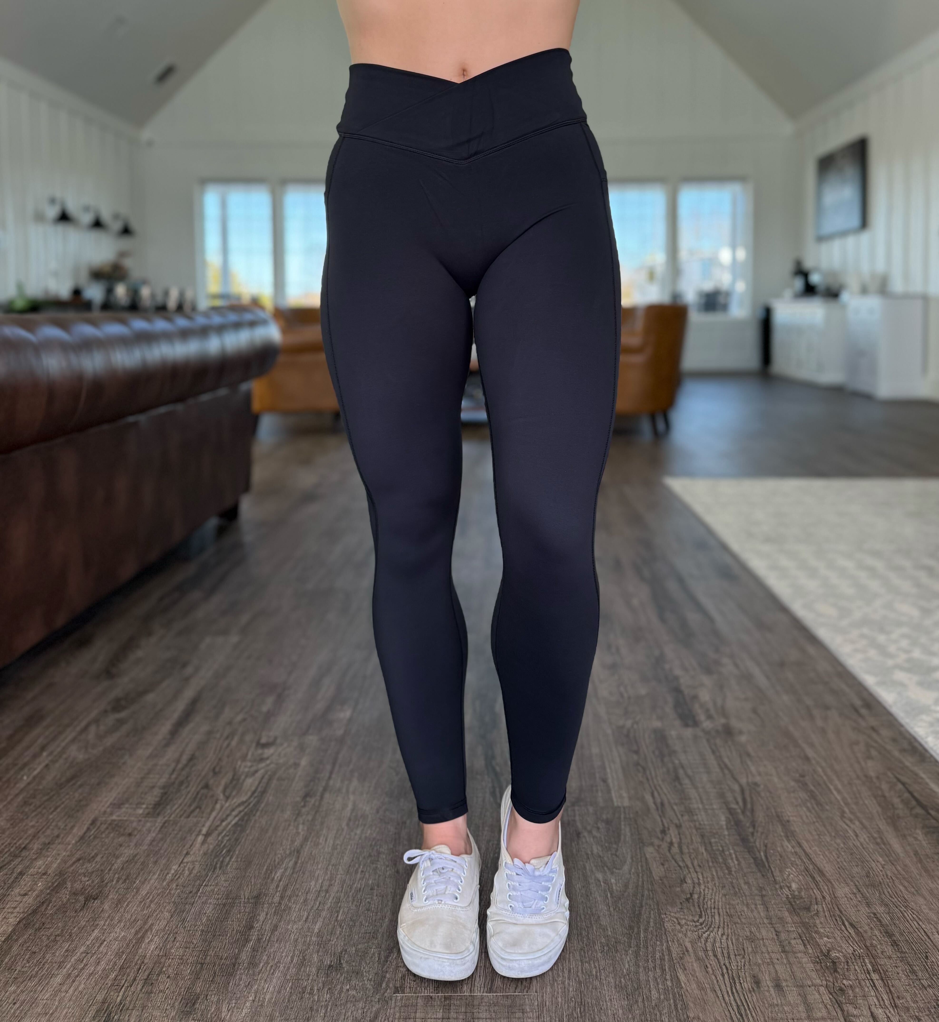 Empowered Double Brushed Leggings | Black