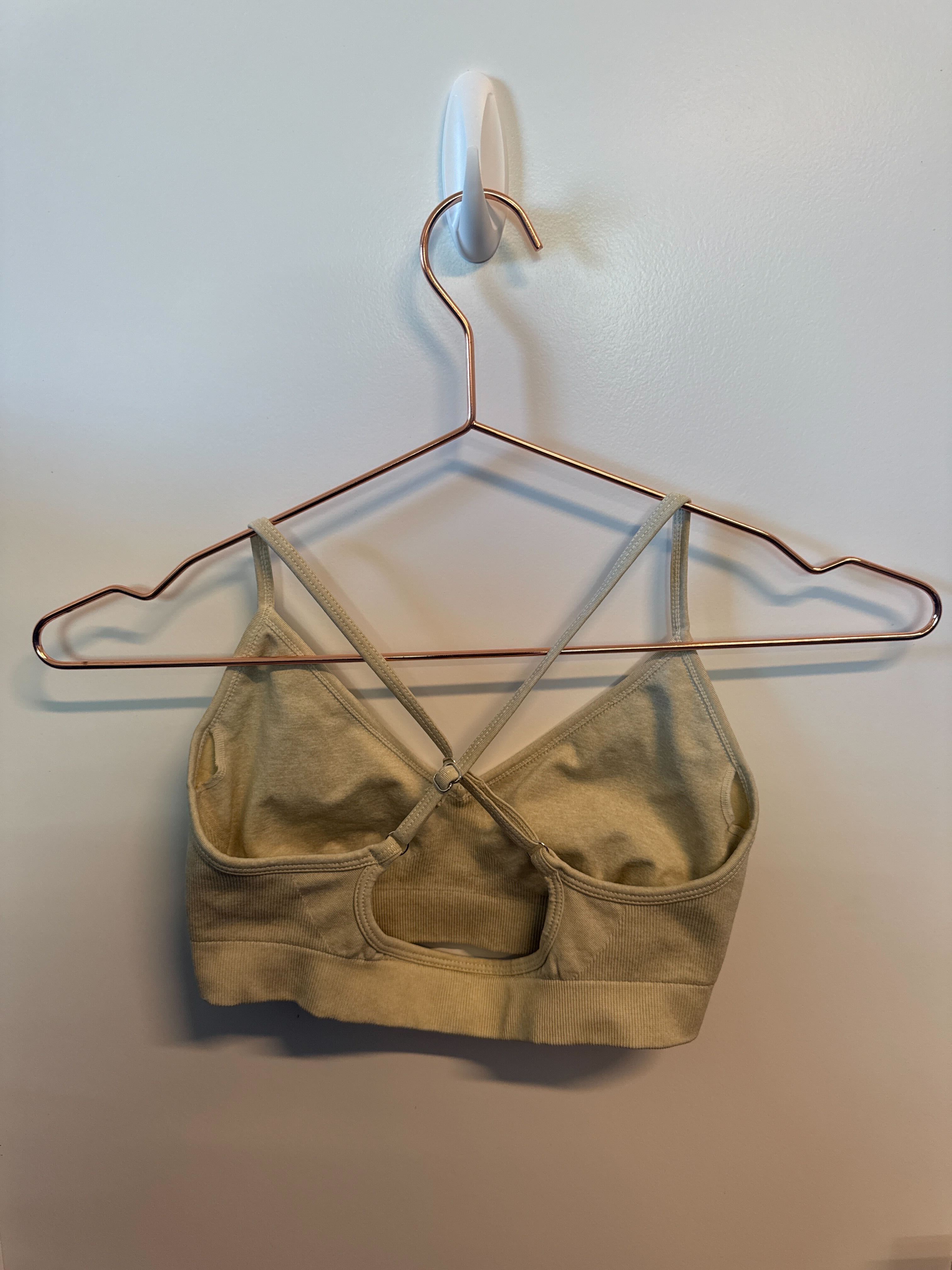 SAMPLE: Seamless Bra | Sand - Small