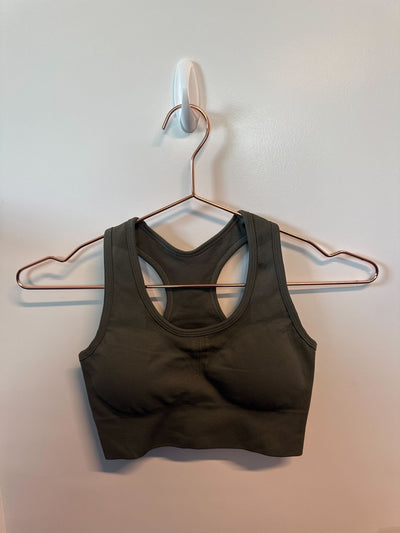 SAMPLE: Seamless Bra | Green - S