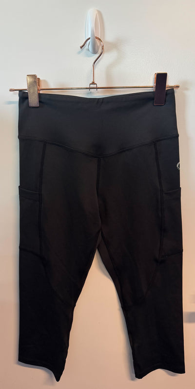 SAMPLE: Empowered Capris With Pockets | Black - S