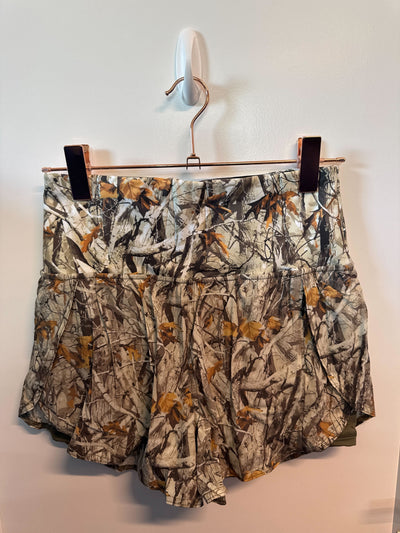SAMPLE: Concealed Carry Running Shorts | Tree Camo - S