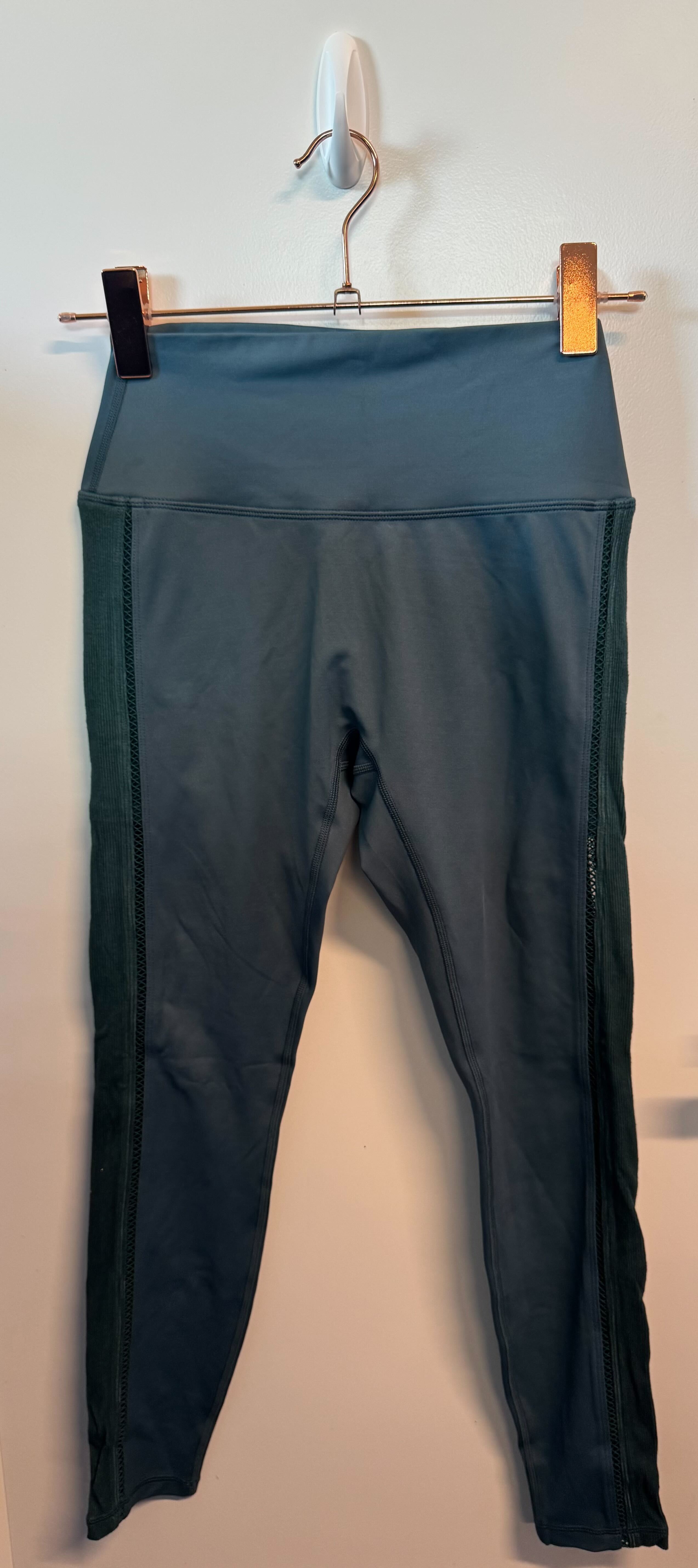 SAMPLE: Leggings With Cut Outs | Teal - Small