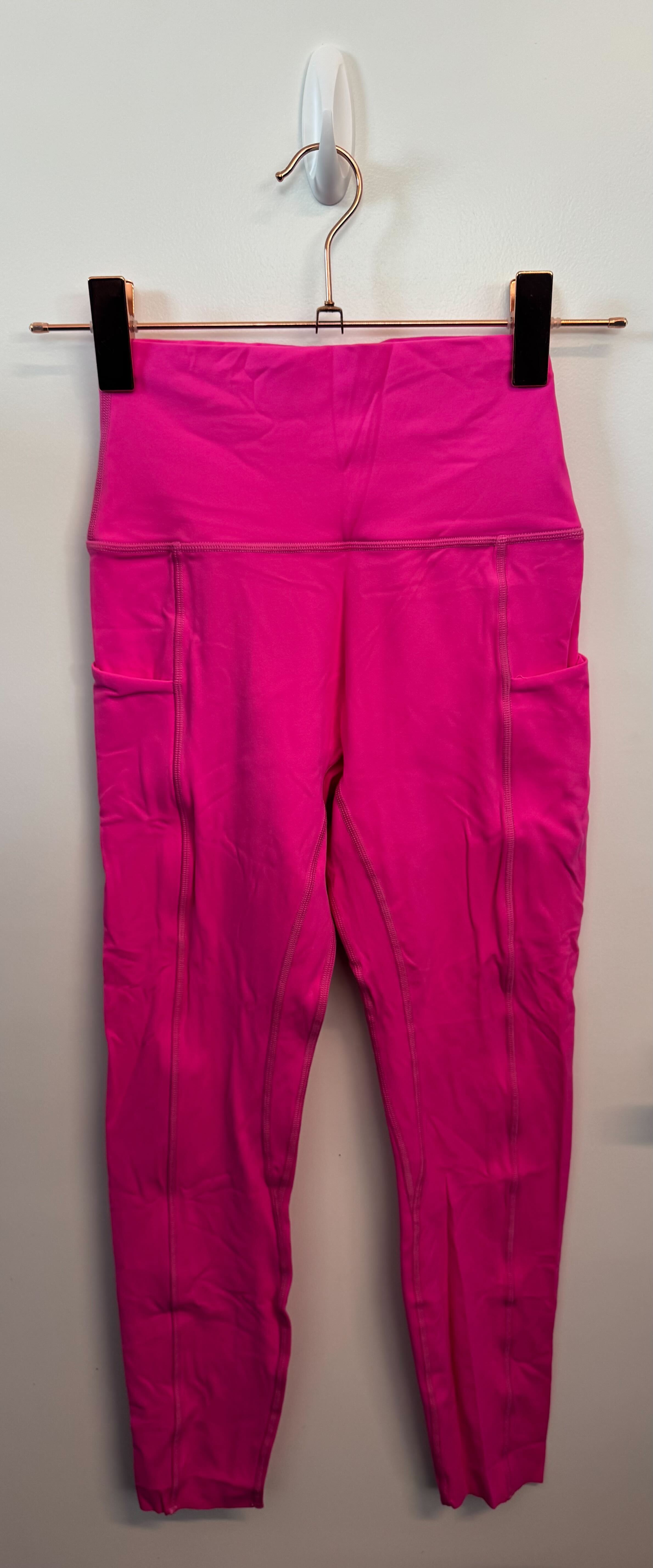 SAMPLE: NKD Leggings With Pockets | Pink - Small