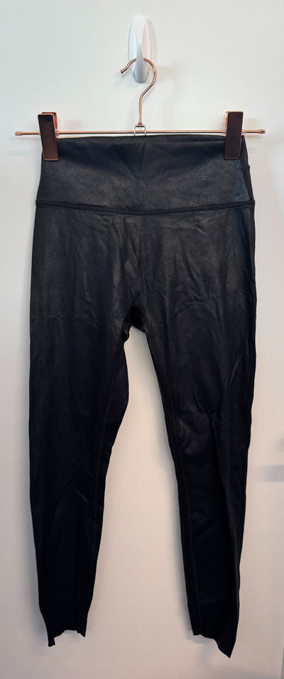 SAMPLE: Faux Leather Leggings | Black - Small
