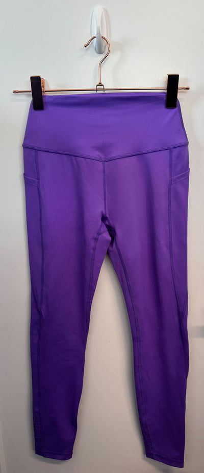 SAMPLE: Leggings With Pockets & Cut Outs | Purple - Small