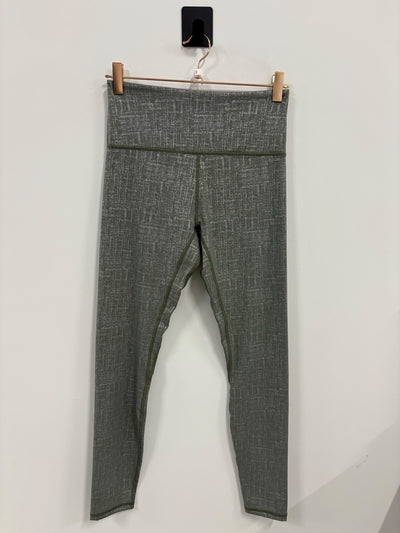 SAMPLE: Empowered Leggings  | Green/Silver - Small