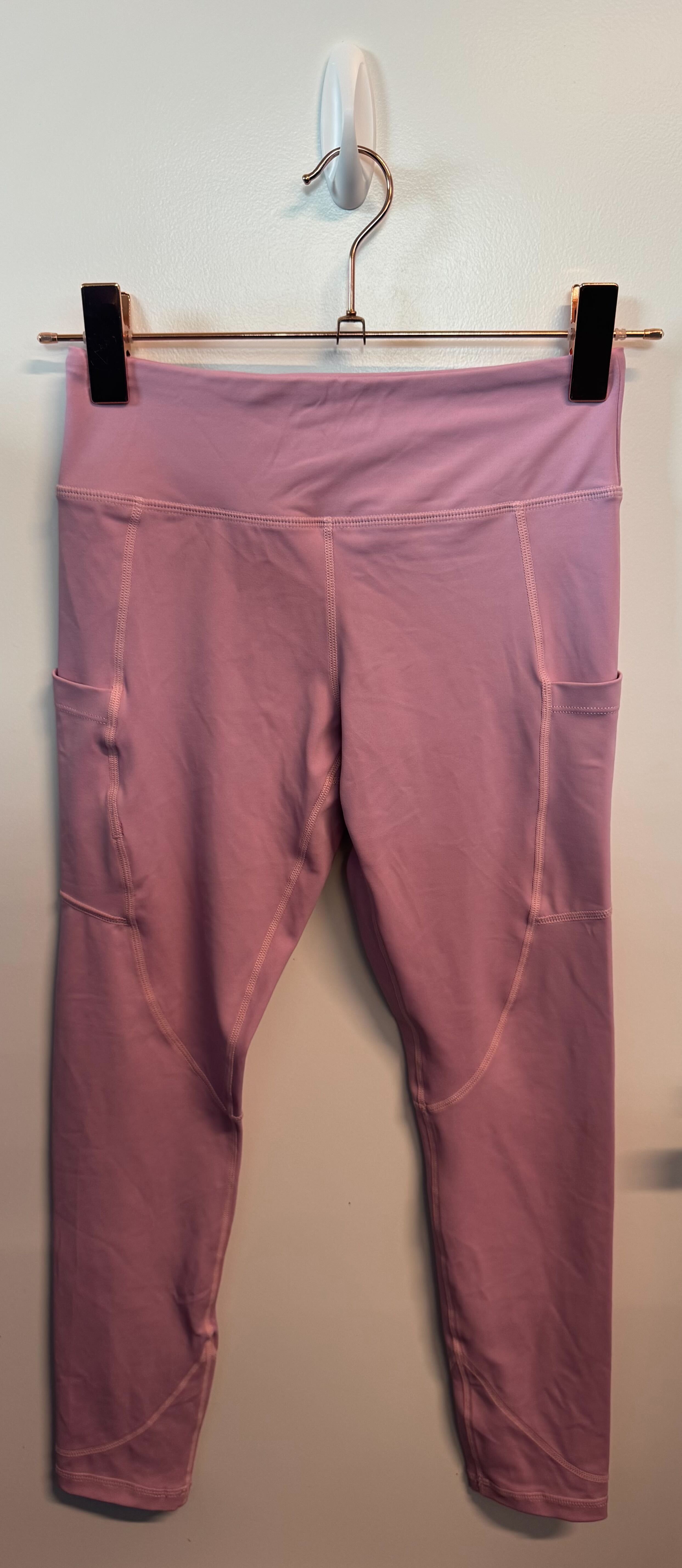 SAMPLE: Empowered Leggings With Pockets 7/8 Length | Light Pink - S