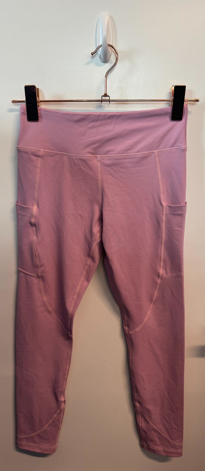 SAMPLE: Empowered Leggings With Pockets 7/8 Length | Light Pink - S