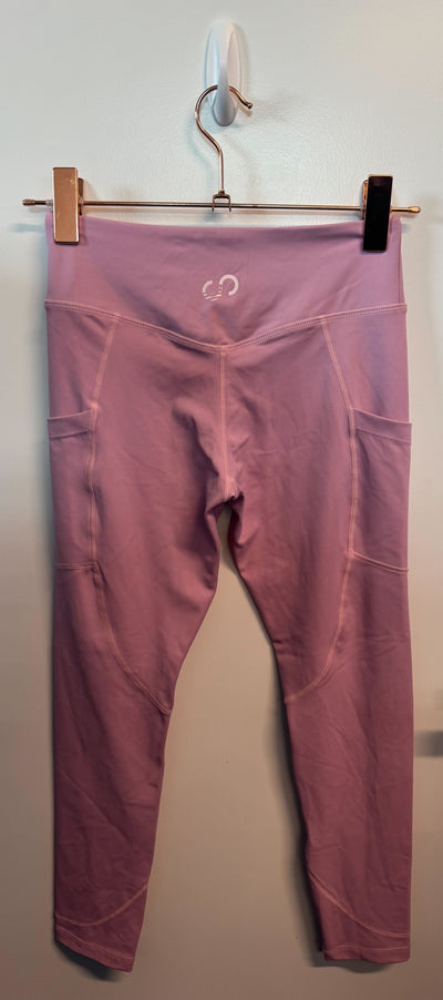 SAMPLE: Empowered Leggings With Pockets 7/8 Length | Light Pink - S