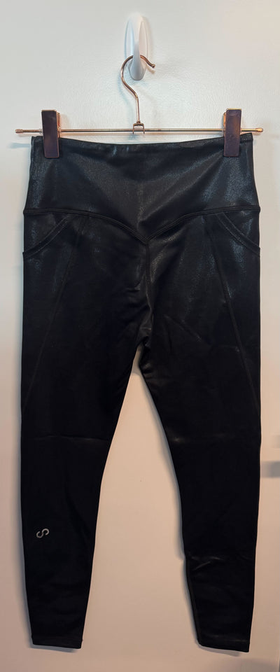 SAMPLE: Empowered Leggings With Pockets | Black Shimmer - S