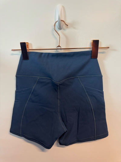 SAMPLE: NKD Shorts W/Pockets 4" | Blue - S