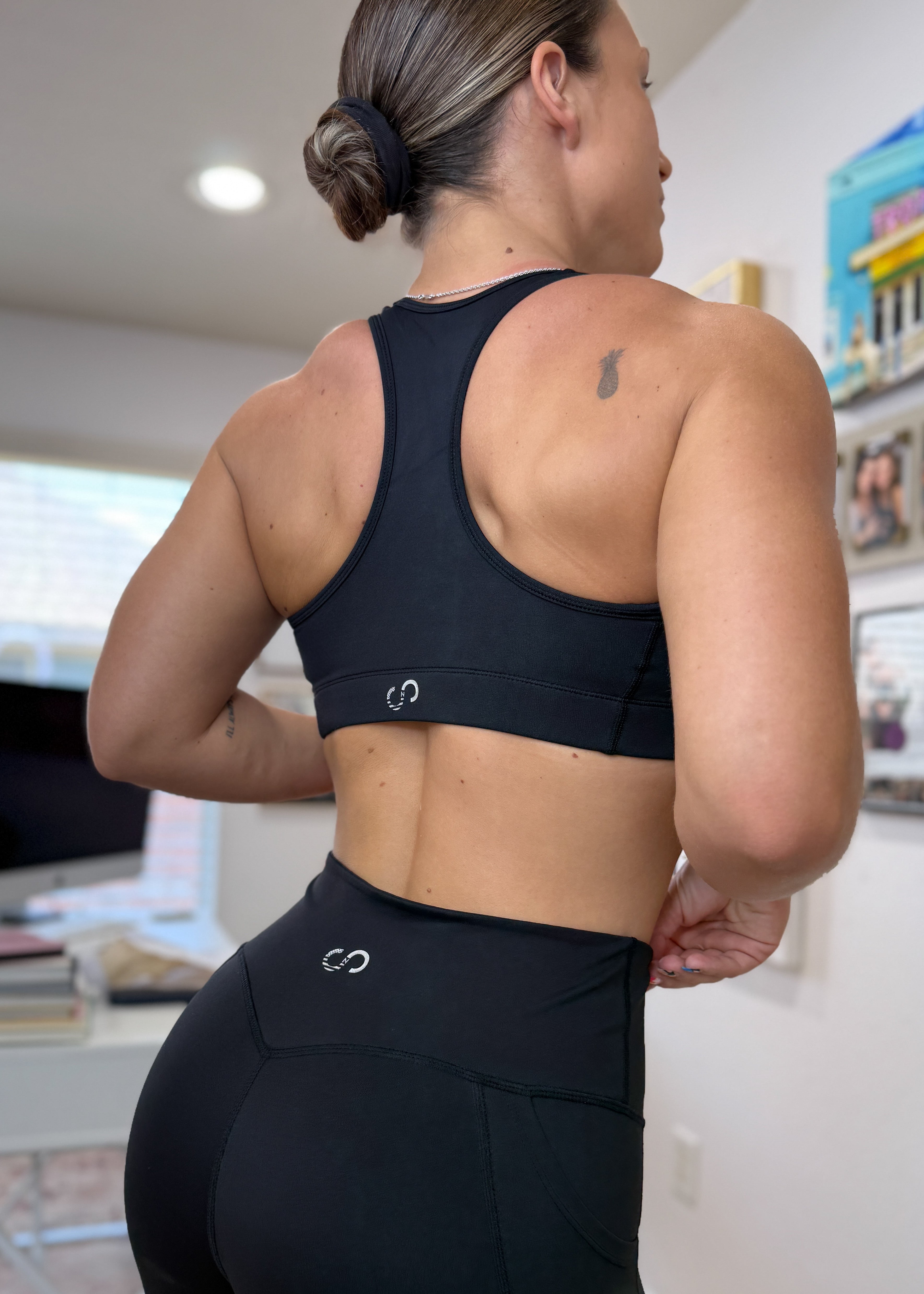 Empowered Sports Bra | Black