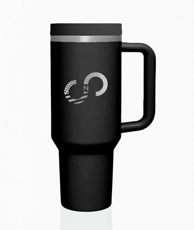 30oz. Tumbler With Handle | Black