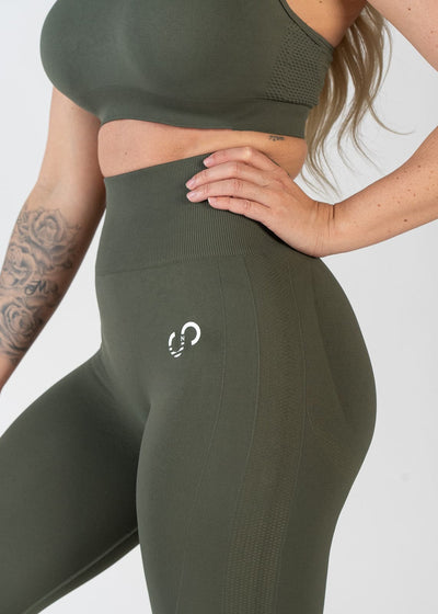 Contour Seamless Leggings |  OD Green