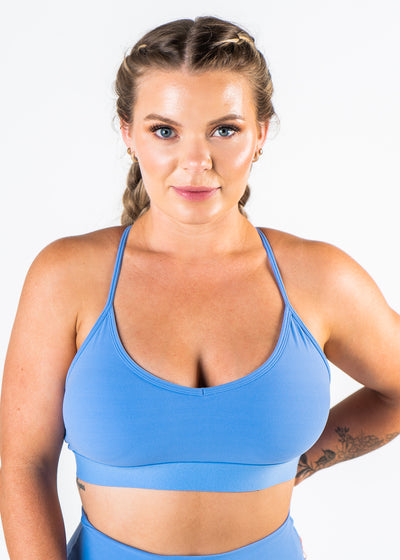NKD Mesh Bra | Periwinkle
