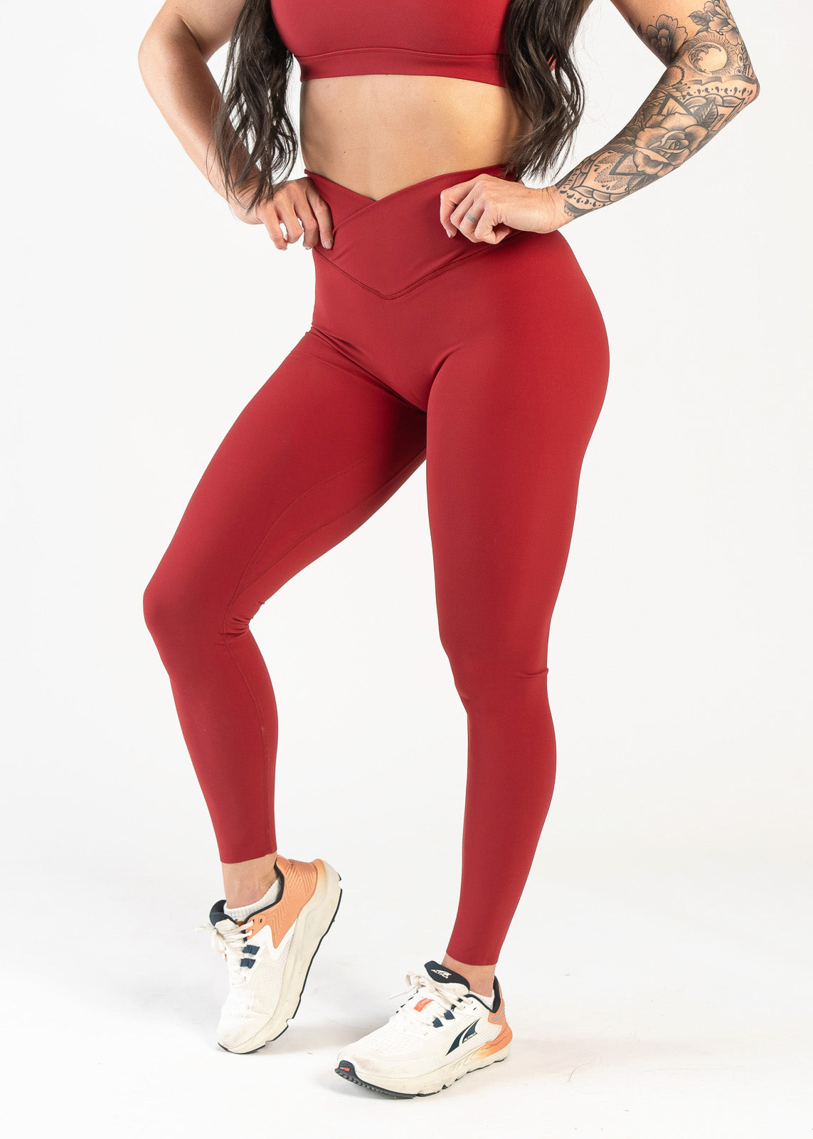 NKD Leggings With Criss Cross Waistband | R.E.D. Friday