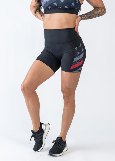 Empowered Shorts 5"| Red Line