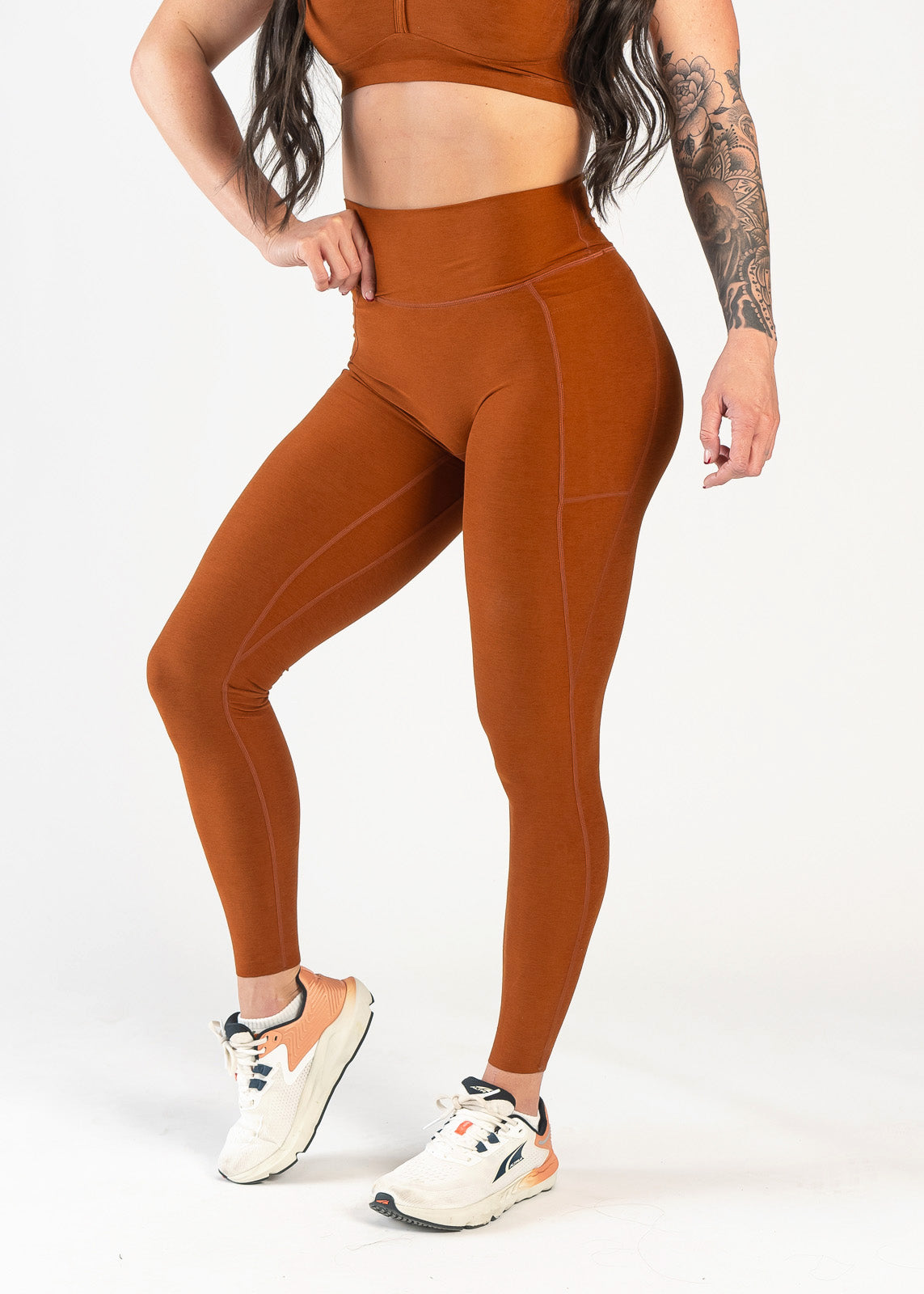 TALL Dream Leggings With Pockets | Rust