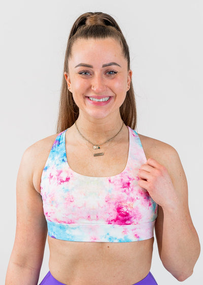 Essential Strappy Bra 1.0 |  Rainbow Tie-Dye
