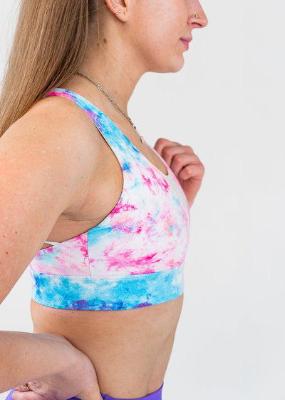 Essential Strappy Bra 1.0 |  Rainbow Tie-Dye