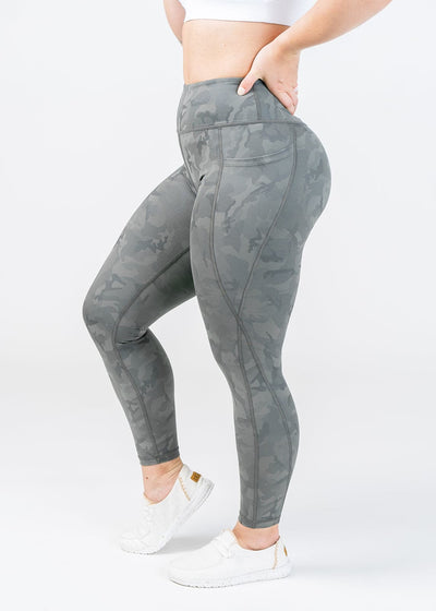 Empowered Leggings | Green Camo