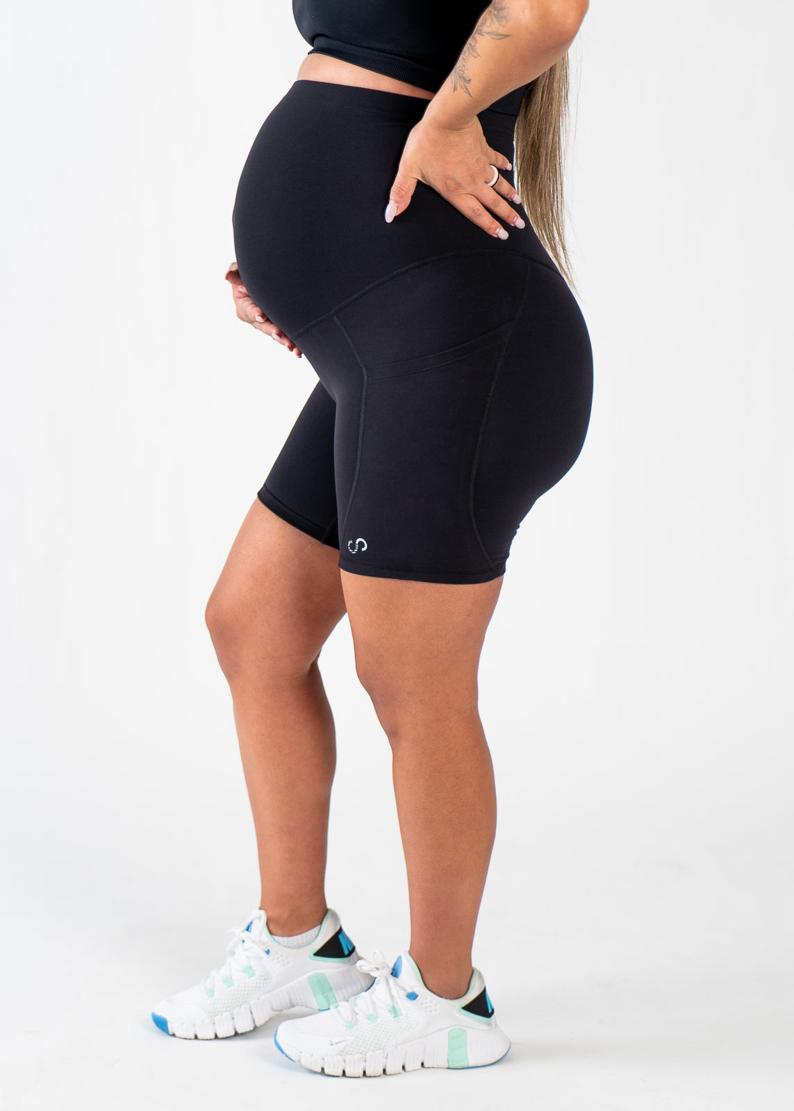 NKD Maternity Shorts With Pockets | Black
