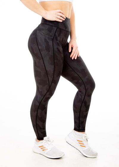 Empowered Leggings | Holographic Camo