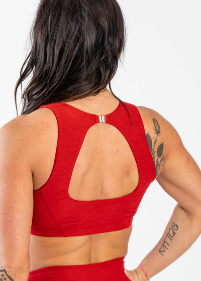 High Neck Dream Bra | Cherry
