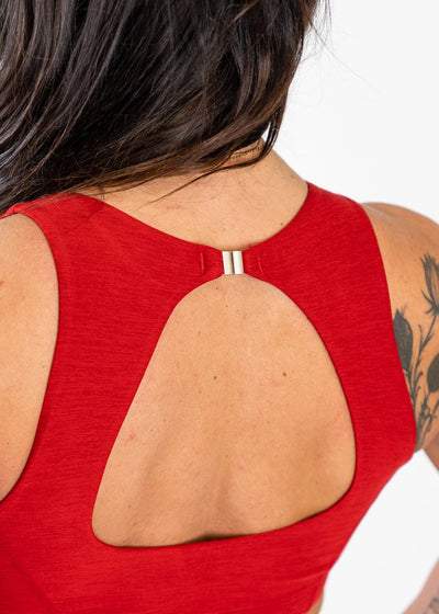 High Neck Dream Bra | Cherry