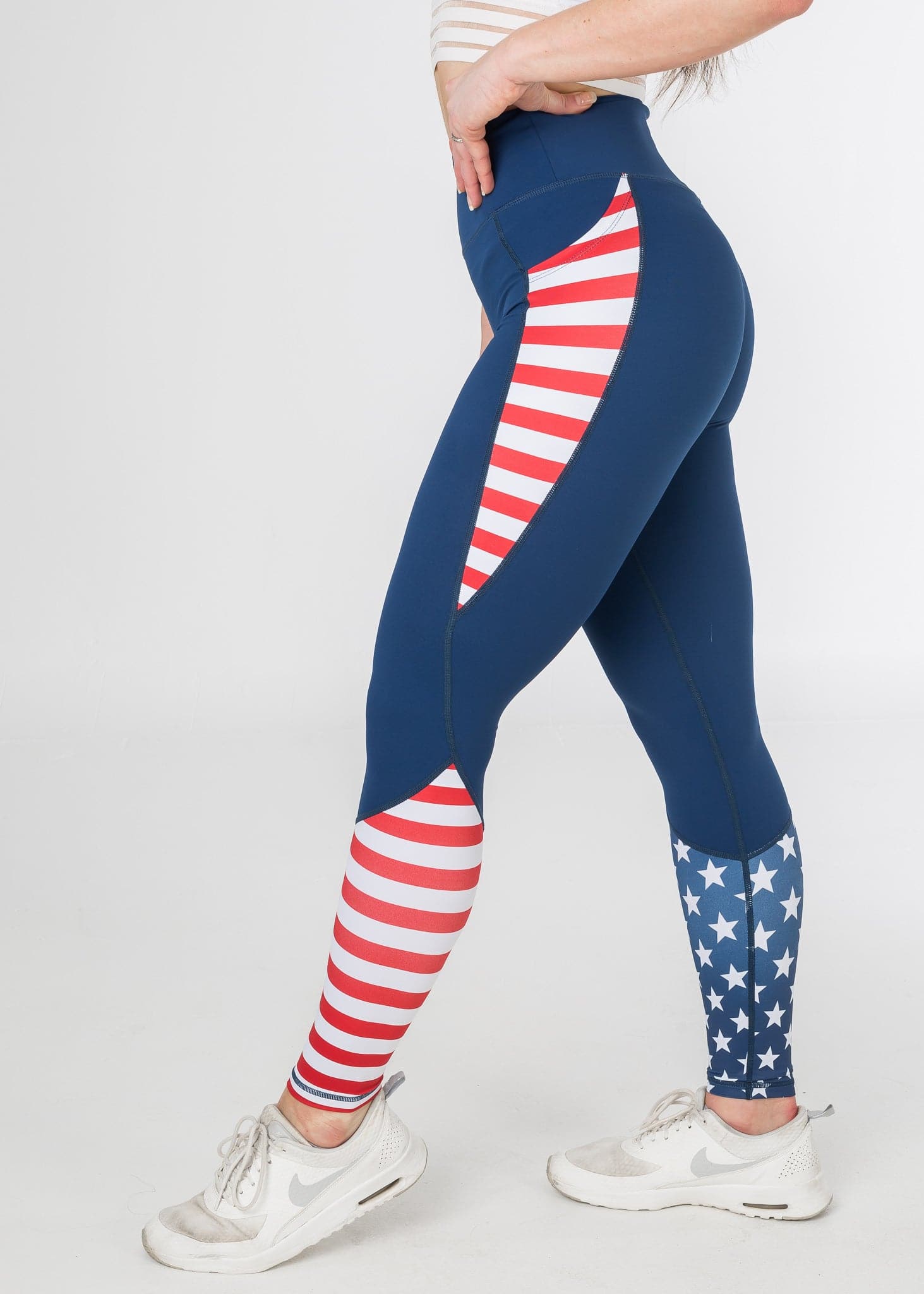 Empowered Leggings | Stars & Stripes