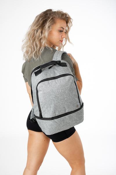 Work-to-Workout Backpack | Heather Grey