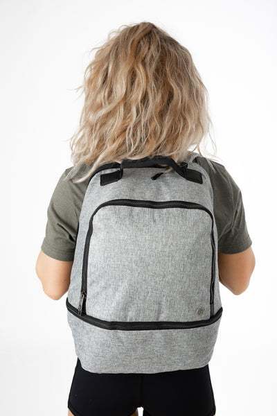 Work-to-Workout Backpack | Heather Grey