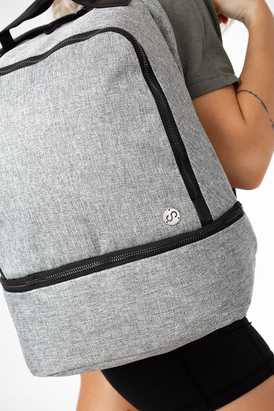 Work-to-Workout Backpack | Heather Grey