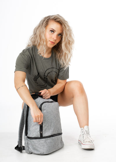 Work-to-Workout Backpack | Heather Grey