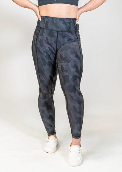 Empowered Leggings | Holographic Camo