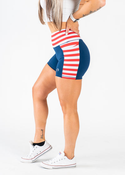 Red, White, and Badass Shorts 5" | Stars and Stripes