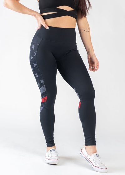 Empowered Leggings | Red Line